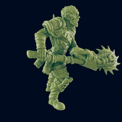Buzzsaw Mutant - Beyond the Badlands - EC3D - Wasteland Terrain Wargaming D&D Dn