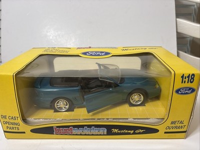 Ford Mustang GT 1994 V8 Convert Green 1:18 Jouef Evolution Rare Diecast Car Read