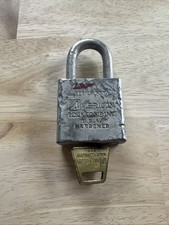 Vintage American Lock Company Padlock Series ...
