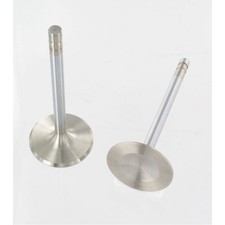 Elgin Exhaust Valve Set Hpv-2q8 .3415 X 4.910 X 1.5 Stainless For Sbc 8pcs