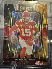 Panini 2025 Select Football Patrick Mahomes II Prizm Premier Level #107 Chiefs