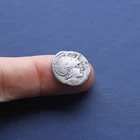 Republic Roman Silver Coin Denarius Unresearched C 100 BC
