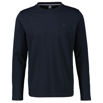Lerros Basic-Langarmshirt Übergröße navy