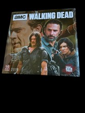 The Walking Dead 16 Month Wall Calendar 2019 Sealed 12 x 12 AMC