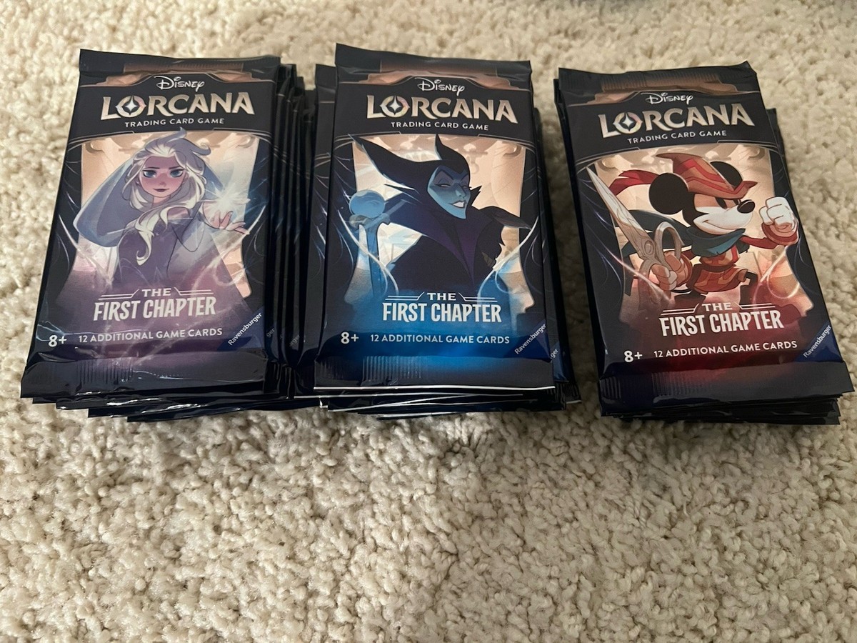 Disney Lorcana The First Chapter - 24 Booster Pack | eBay