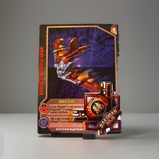 Bakugan Gundalian Invaders Nukix Gear 🔴 Battle Gear Reference Card 4/4s