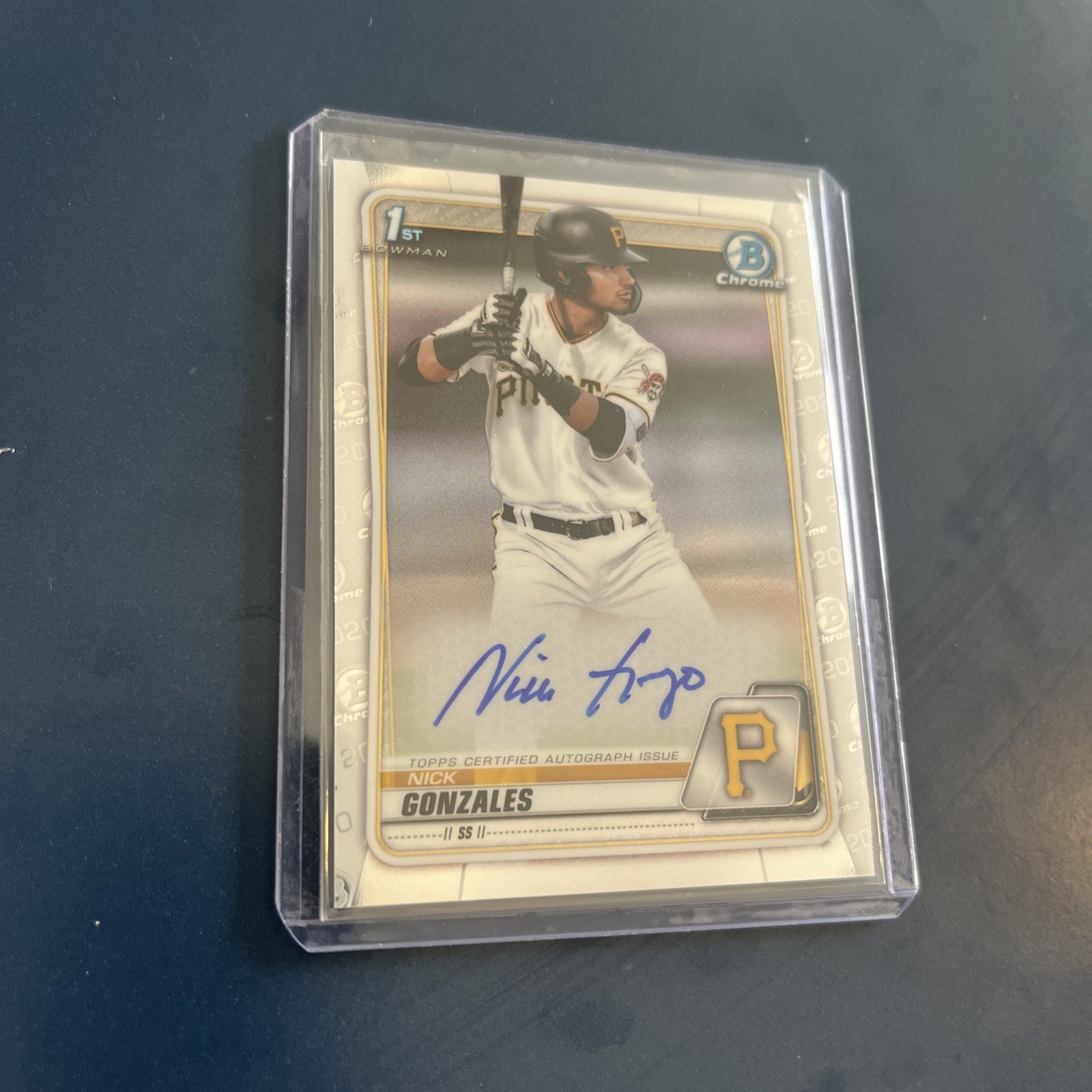 2020 Bowman Draft Chrome Draft Picks Autographs Nick Gonzales