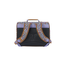 Cartable - Tann's - Motif fleurs - Maternelle - Primaire - 32x27x12cm - Axel