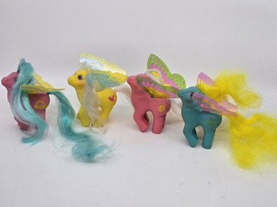 VTG My Little Pony G1 Windy Summer Wing Lot of 4 MLP Ponies Starry Buzzer +