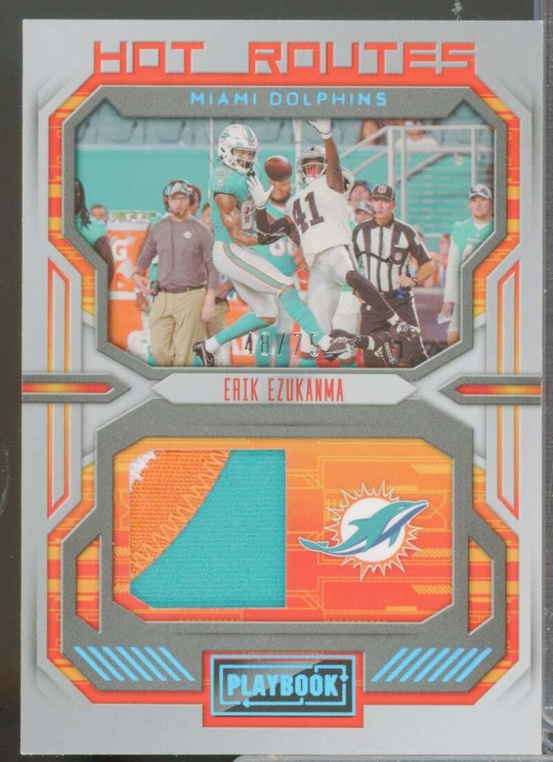 Erik Ezukanma Panini Playbook Hot Routes #HR35 Platinum