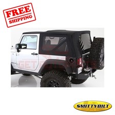 Smittybilt Soft Top Black Diamond Black Diamond Fits Jeep Wrangler 10-16