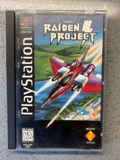 THE RAIDEN PROJECT SONY PLAYSTATION PS1 CIB W/ LONGBOX CASE & MANUAL