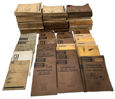 (47) Caterpillar Manuals-tractors, Excavators, Scrapers, Graders, Engines, Etc