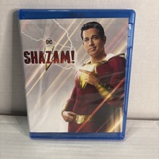 DC Shazam Blu-ray,DVD 2-Disc set Superhero Movie  Zachary Levi Mark Strong
