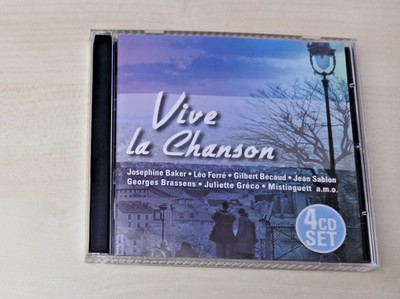 Vive la Chanson | 4CD-Set | sehr guter Zustand