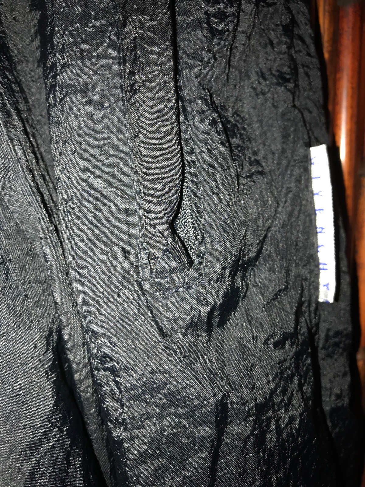 Vintage Givenchy Activewear Medium Black Purple Nylon Track Pants Windbreaker thumbnail 12