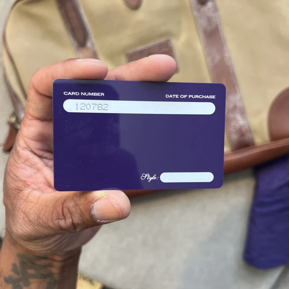 RALPH LAUREN PURPLE LABEL LEATHER WORK LAPTOP BAG WITH Dust Bag & Card - Image 3 of 4