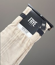 FRYE Faux Fur Throw Blanket 50 x 70" Creamy Beige NWT TEXTURED