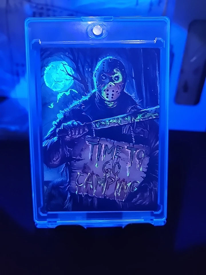 💥2025 Sketch Munchies Jason Voorhees 1/1 Hand Drawn Sketch - Image 3 of 3