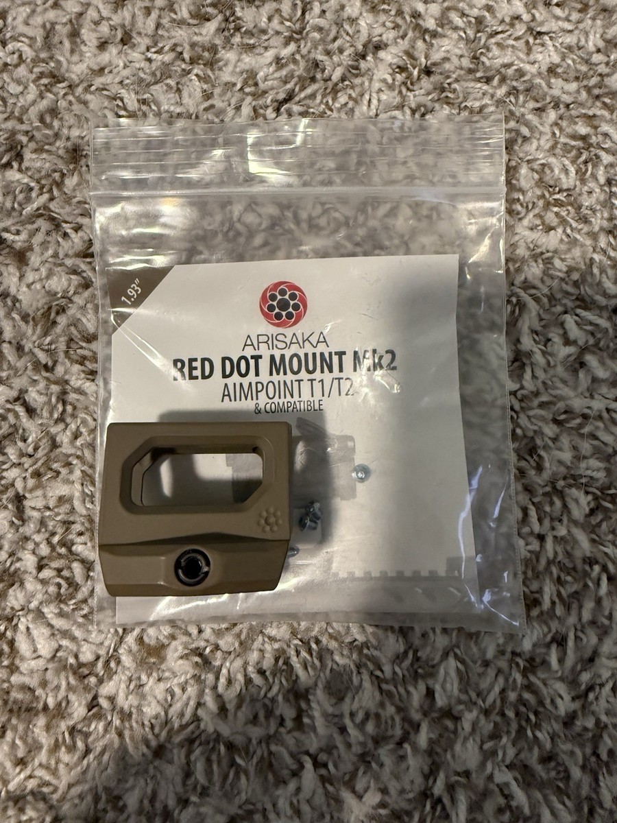 Arisaka Aimpoint T1 & T2 Micro Red Dot Mount MK2 - 1.93” - FDE OM2