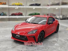 OTTO 1 1:18 TOYOTA GR86 ROUGE Resin Limited Diecast Car Model Display Gifts Red