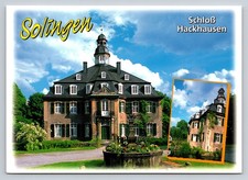 Solingen Germany Schloß Hackhausen Castle Postcard German Klingenstadt