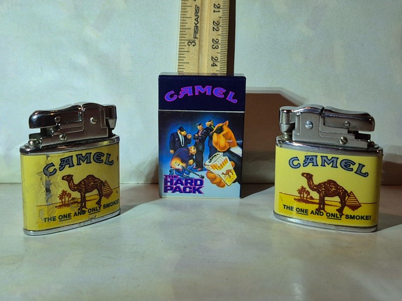 Camel Lighters lot Joe Camel lot