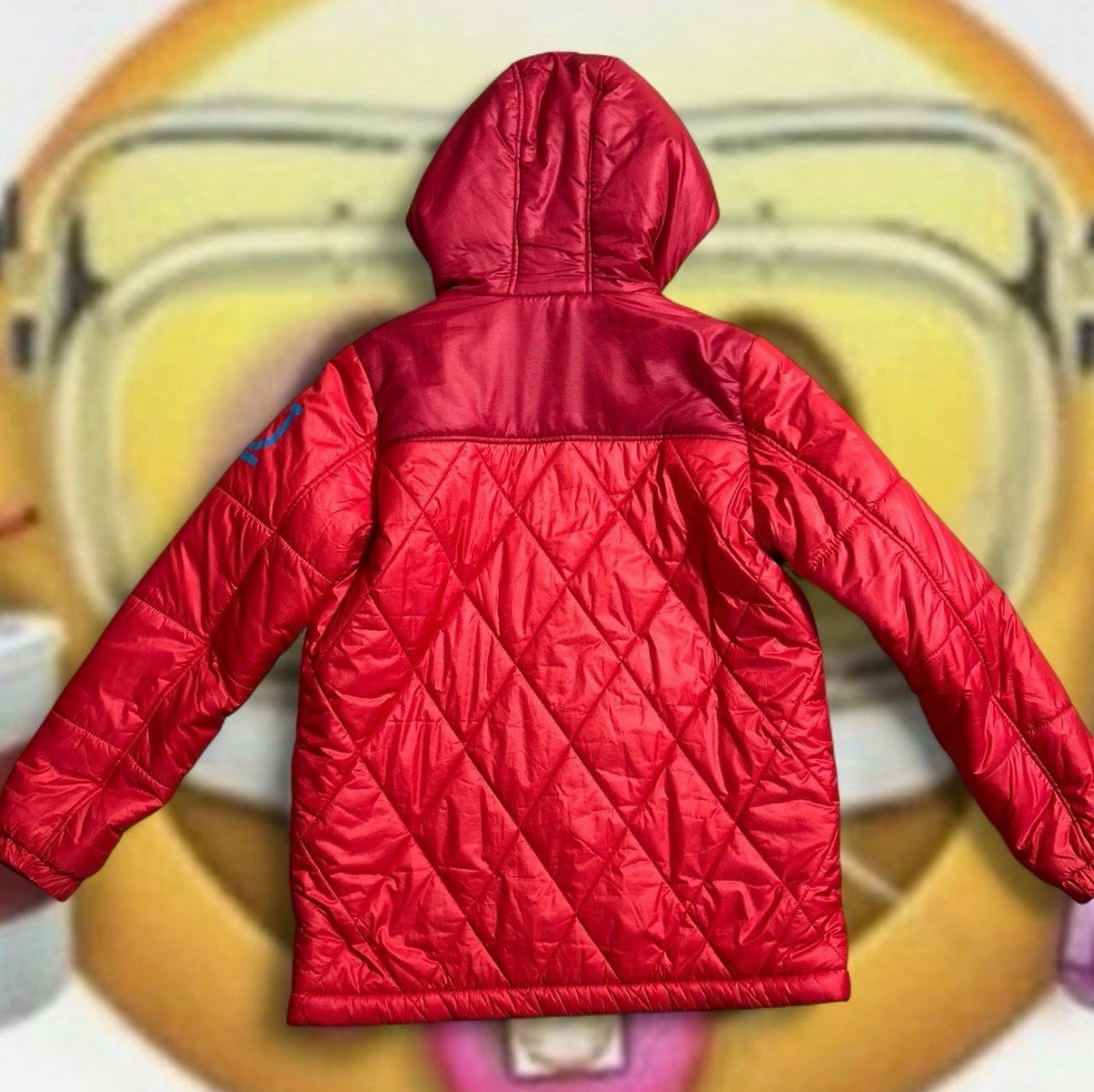 Undercover x Uniqlo Red Hooded Puffer Jacket thumbnail 2