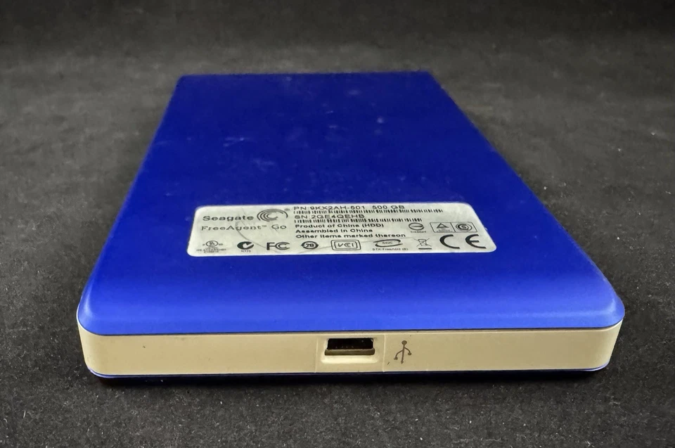 Seagate FreeAgent Go 500GB Blue USB 2.0 External Hard Drive 9KX2AH-501 - Image 3 of 3