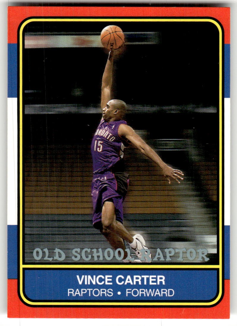 2000-01 Fleer Tradition Vince Carter Vince Carter: Old School Raptor #NNO