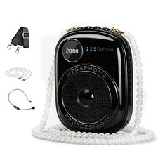 Voice Amplifier for Teachers, Portable Bluetooth Wired Microphone Speaker, ...