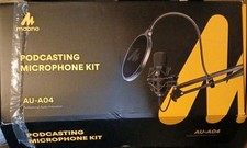 Maono AU-A04 Pro Podcasting Microphone Kit, Professional Audio Innovation - NEW
