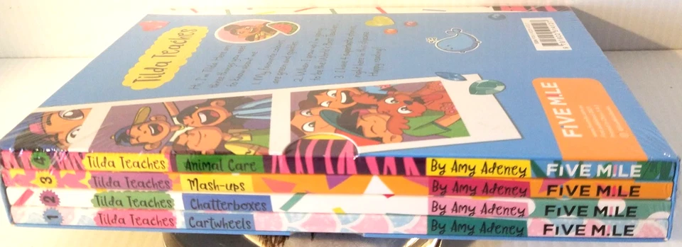 Tilda Teaches x 4 Supertastic Books by Amy Adeney Paperback. New And Sealed. - Image 4 of 4