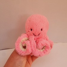 Jellycat New Octopus Baby Candie Pink Pastel  Octopus Small Tiny Soft Toy 