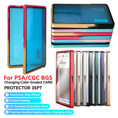 für PSA BGS CGC Graded Trading Cards Protector Magnetic Case Holder Box Display