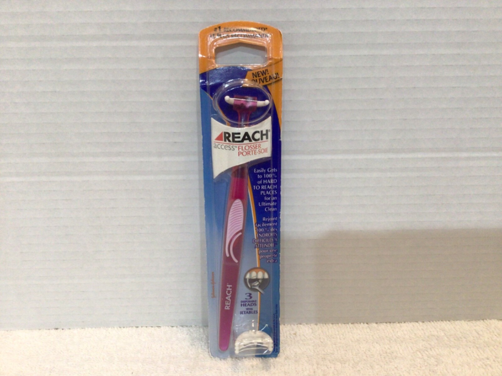 Reach Access Flosser With 3 Disposable Heads
