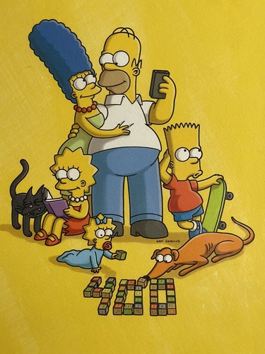 The Simpsons 400th Episode Limited Print Number 272 of 300 - Picture 2 of 12
