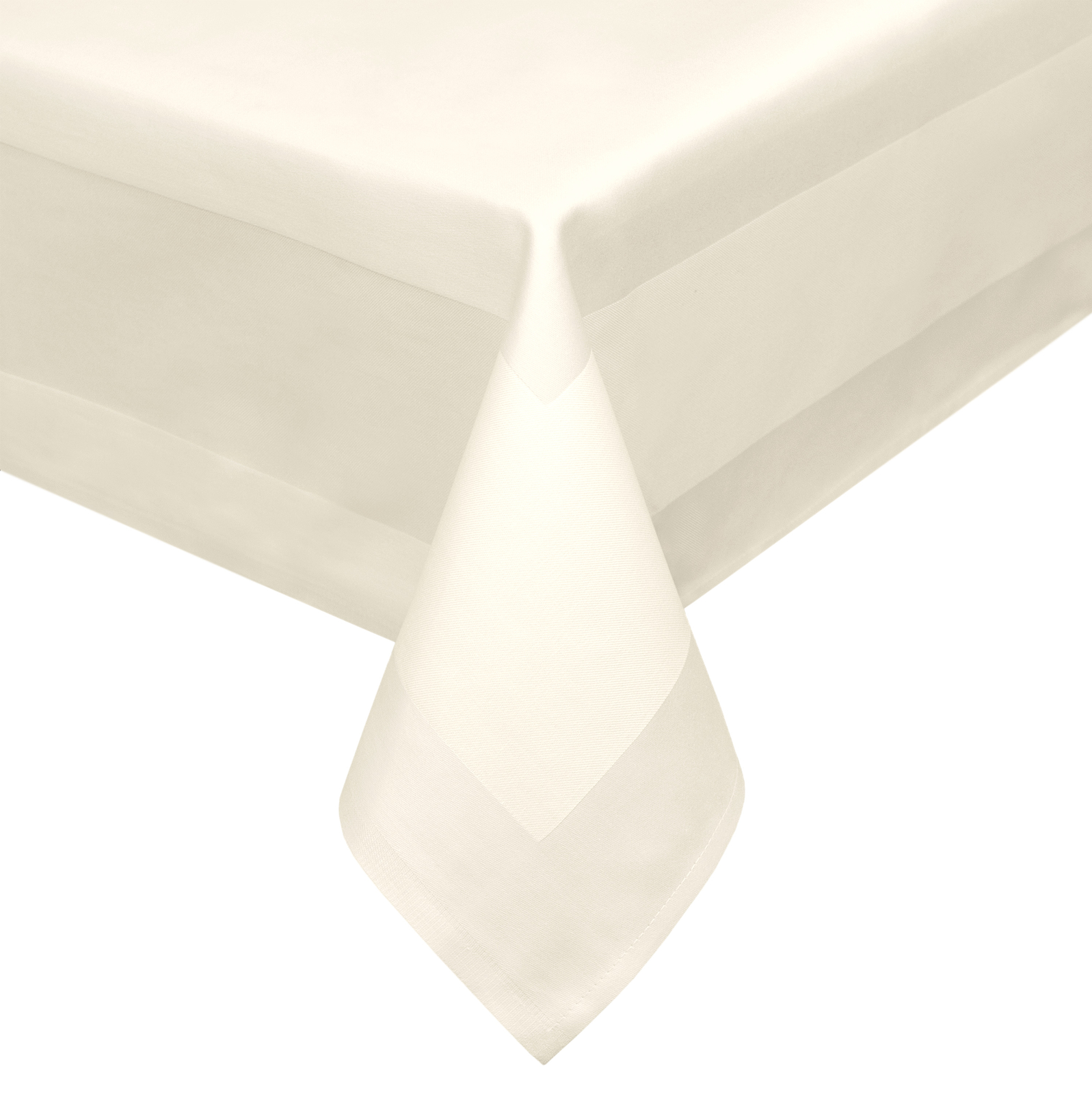 Damast Tischdecke 100% mercerisierte Vollzwirn Baumwolle Gastronomie Tischwäsche