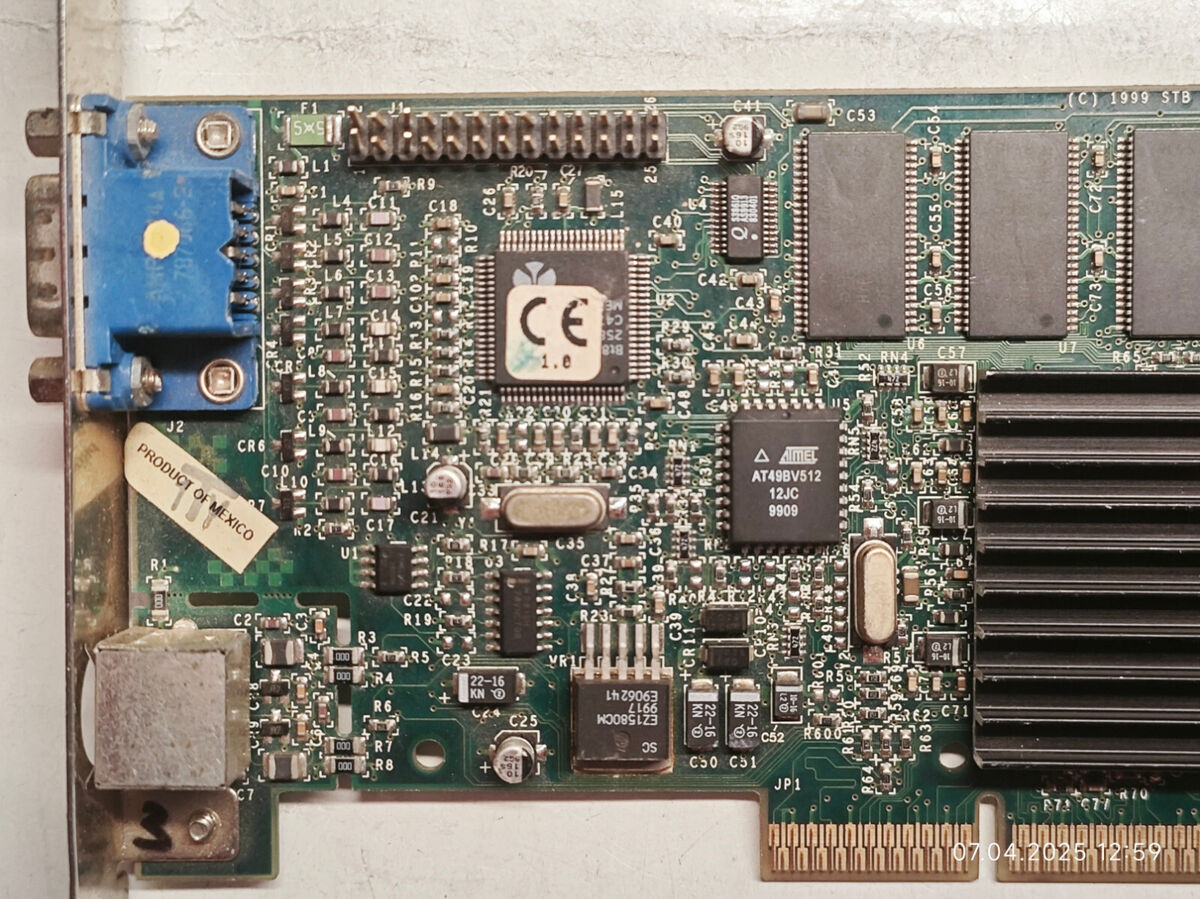 3Dfx AGP Graphics Card STB Voodoo3 3000 (210-0364-003) 16 MB 3Dfx AGP Graphics Card STB Voodoo3 3000 (210-0364-003) 16 MB