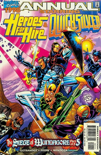 Heroes for Hire (1997) Near complete series 1 - 9, 12 - 19, Annual 1998 Nice! - Picture 20 of 20