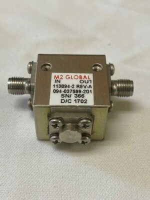 M2 Global Isolator 113894-2 REV-A 094-037599-201 D/C 1702