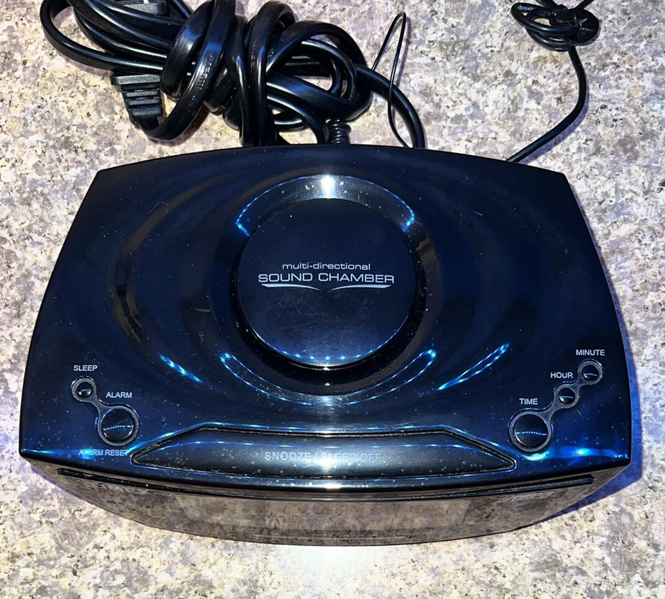 Timex Multi-Directional Sound Chamber Alarm Clock MP3 Player - T227BQ Tested - Image 3 of 4