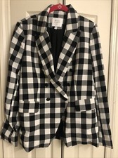 Black And White Blazer L