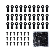 100 Pcs Metal Picture Frames Turn Button Fasteners with Screws Frame Hardware