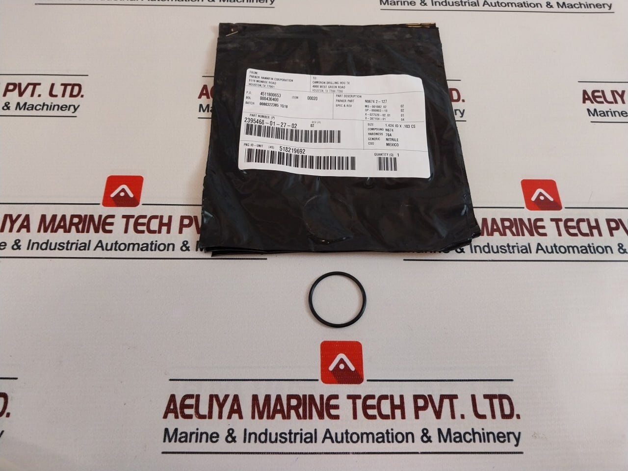 CAMERON 2406436-31-99 DRG Valve Repair Kit 2395468-01-27-02 REV 02