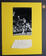 1970s ABA Indiana Pacers Star Billy Knight signed / autographed photo set 2--