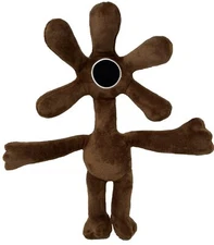 Roblox Rainbow Friends Plush Character Toy 14”X 12” Brown Soft Material