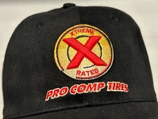 Xtreme X Rated Pro Comp Tires Race Racing Auto Car Truck Golf Rare Hat Cap New