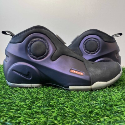 Nike Air Flightposite 2 Eggplant Purple Black Size 10.5 Sneakers
