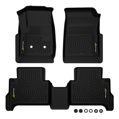 Fit For 15-22 Chevy Colorado GMC Canyon All Weather Floor Mats TPE Liners
